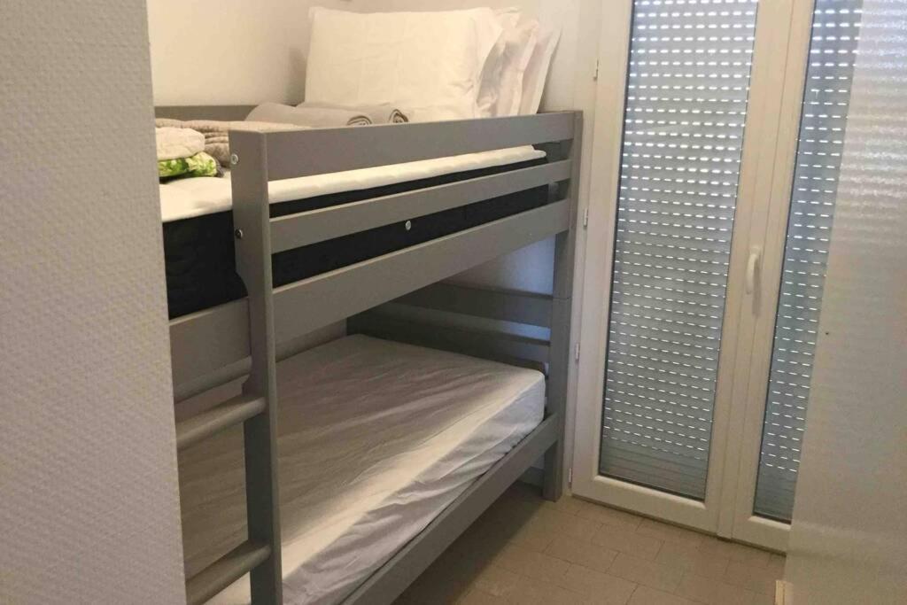 T3 Vue Exceptionnelle Avec Acces Prive A La Plage, Wifi, Clim - Dansnotreappart-Com - Valras-Plage Esterno foto