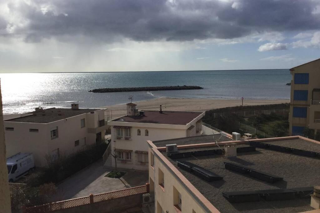 T3 Vue Exceptionnelle Avec Acces Prive A La Plage, Wifi, Clim - Dansnotreappart-Com - Valras-Plage Esterno foto